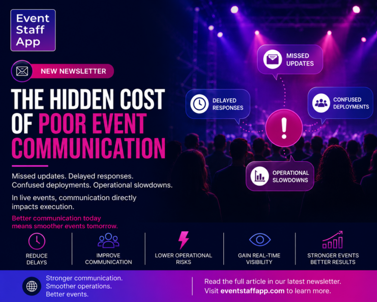 The Hidden Cost of Poor Event Communication